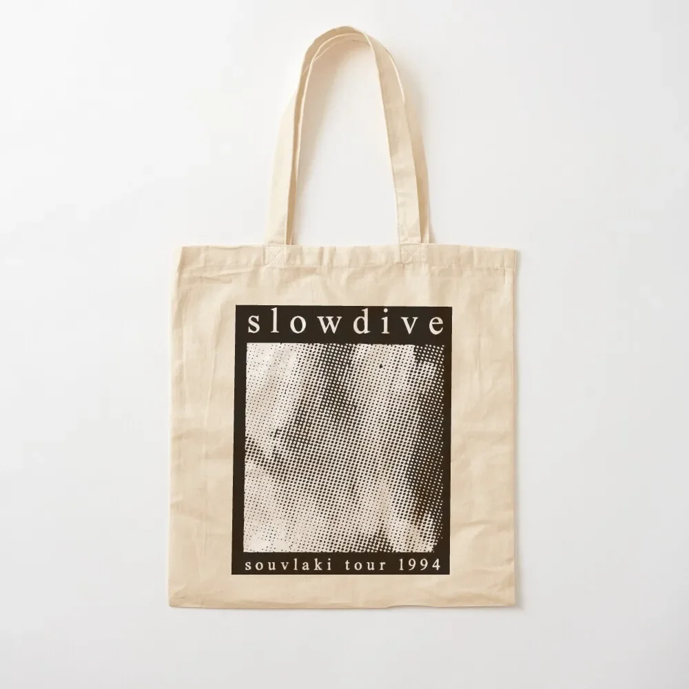 Slowdive Band Souvlaki Tour 1994 Tote Bag large size bags custom fabric bag Canvas bag luxury women