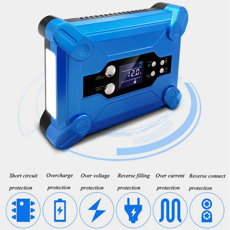 Digital Tire Inflator Multifunction Car Battery Emergency Switching Power Supply Backup Car Portable  Air Compressor Pump