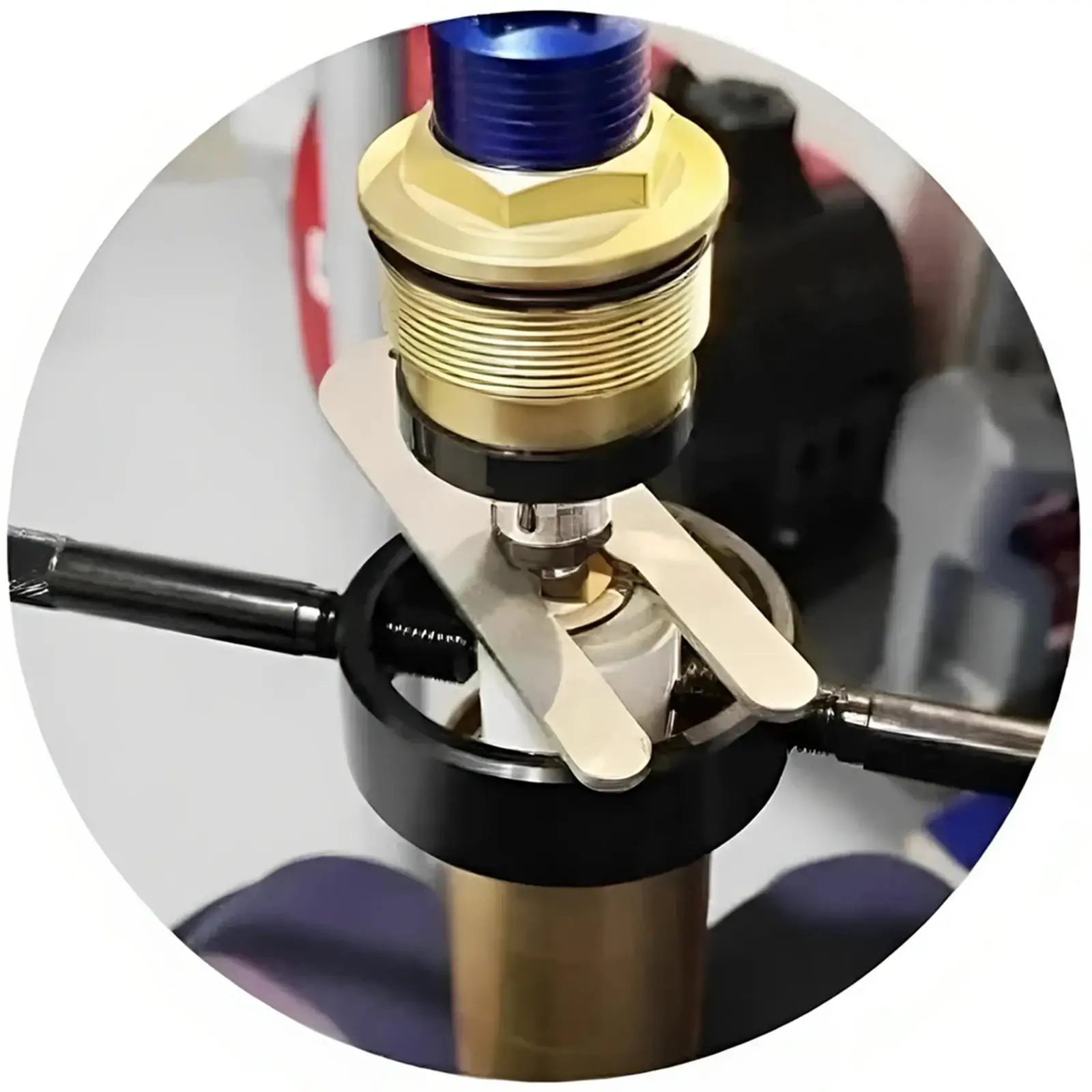 

Зажим для крепления амортизационной стойки мотоциклетной вилки из нержавеющей стали, автомобильные механические инструменты для мастерских и гаражного обслуживания