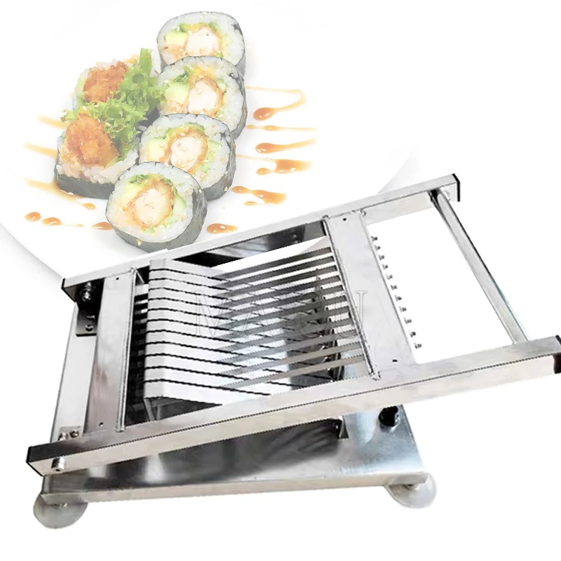 Commercial Sushi Roll Cutter Sushi Roll Cutter Machine 17/20MM Manual Rice Ball Cutting Machine For Sushi Restaurant