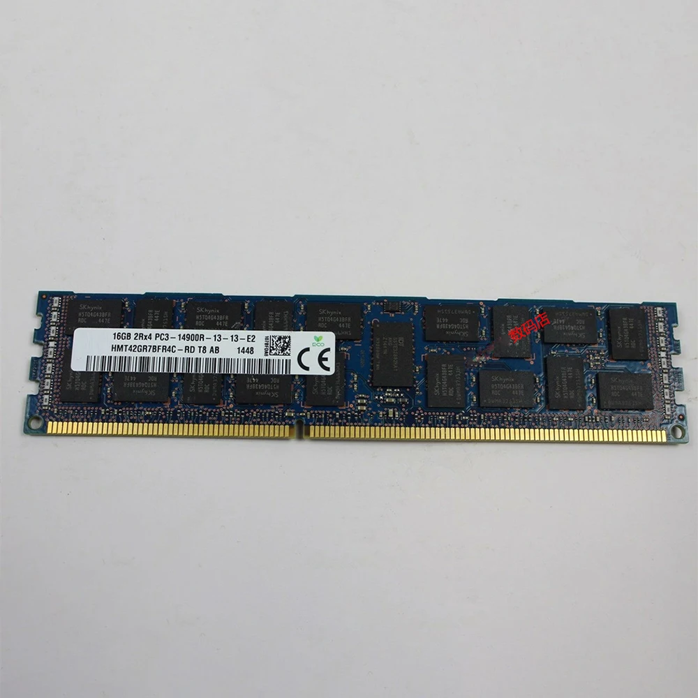 1PCS 16GB PC3-14900R DDR3 1866 REG For SKhynix Server Memory HMT42GR7BFR4C-RD