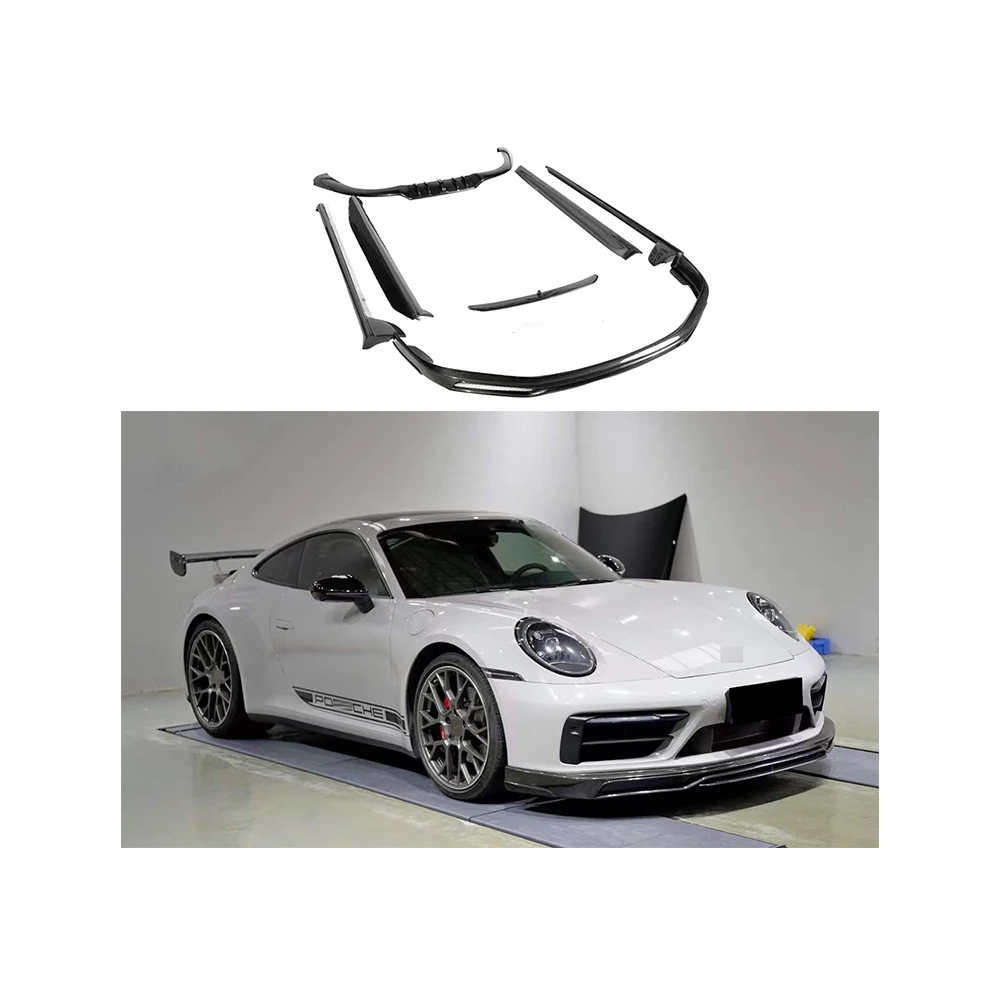 

Facelift for Porsche Carrera S 911 992 2018-2024 Carrera S to TKT TechArt Dry Carbon Fibre Body Kit Front bar