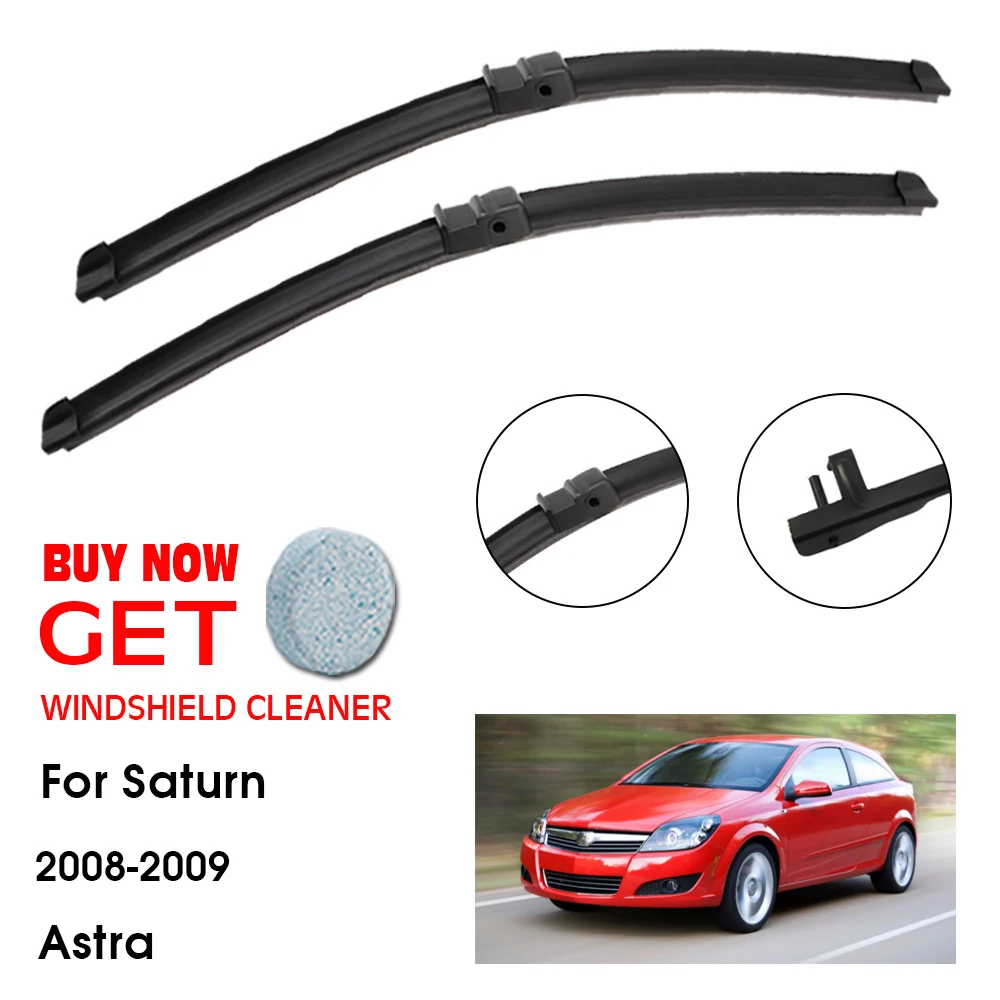 

Car Wiper Blade For Saturn Astra 22"+18" 2008-2009 Front Window Washer Windscreen Windshield Wipers Blades Accessories