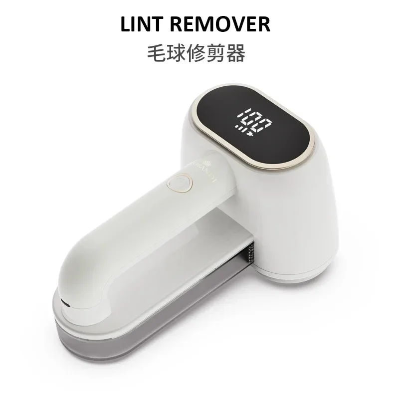 Professional salon type double head hairball trimmer rechargeable Amazon clothes hairball remover shaving machine
