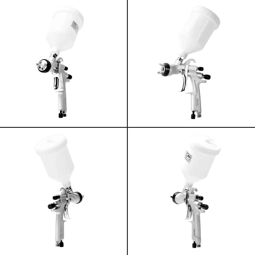 RONGPENG Professional LVLP Spray Gun R830 Finish Painting 2.0mm Spray Gun for Cars 600cc Cup Gravity Airbrush Air Tools