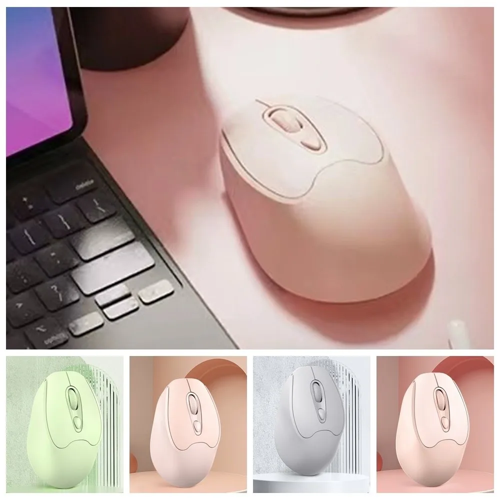 Gamer Mouse 2.4G Laptop Wireless Mouse Portable Silent Wireless Mice High-Precision 1600dpi Ergonomic Mouse Laptop