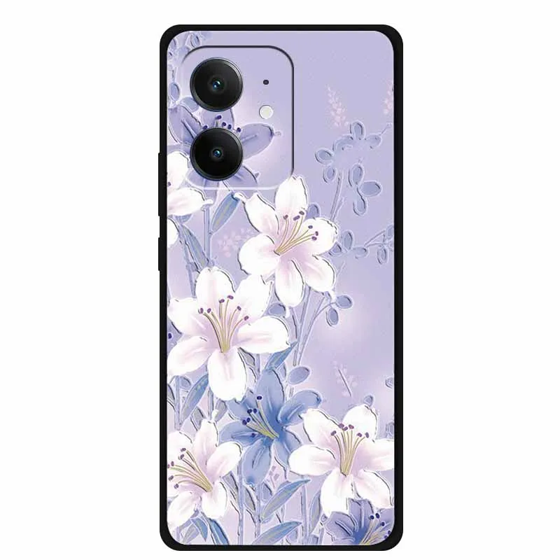 حافظة مزخرفة ثلاثية الأبعاد لهاتف Realme Neo7x حافظة لهاتف Realme Neo7x غطاء خلفي من السيليكون الناعم لهاتف Realme Neo7 SE Neo 7x 7 x C65 4G