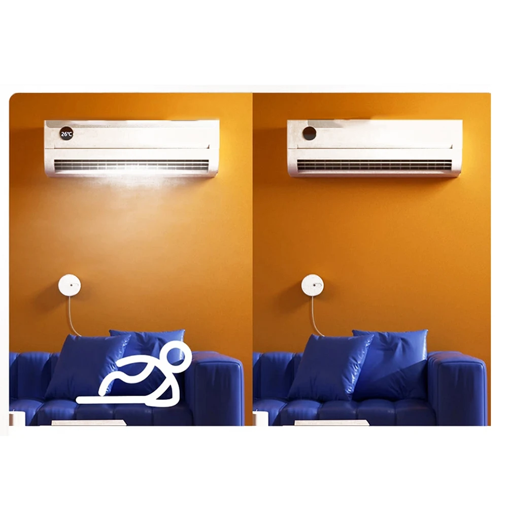 Human Presence Sensor 49.6x50.0x20.6 Mm For Automation For Home Security Human Presence Sensor Long Sensing Distance
