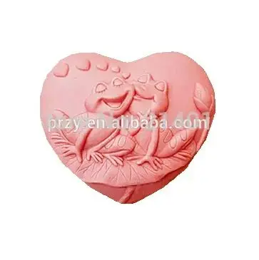 

Frog On The Lotus Leaf Shaped Handmade Soap Mold Candle Molds Silicon Mould Chocolate Candy Moulds DIY Hot 3D Silicone Rubber