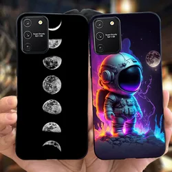 For Samsung S10 Lite Case Fashion Space Astronaut Funda Soft Silicone Cover For Samsung Galaxy S10 Lite A91 M80s SM-G770F Bumper