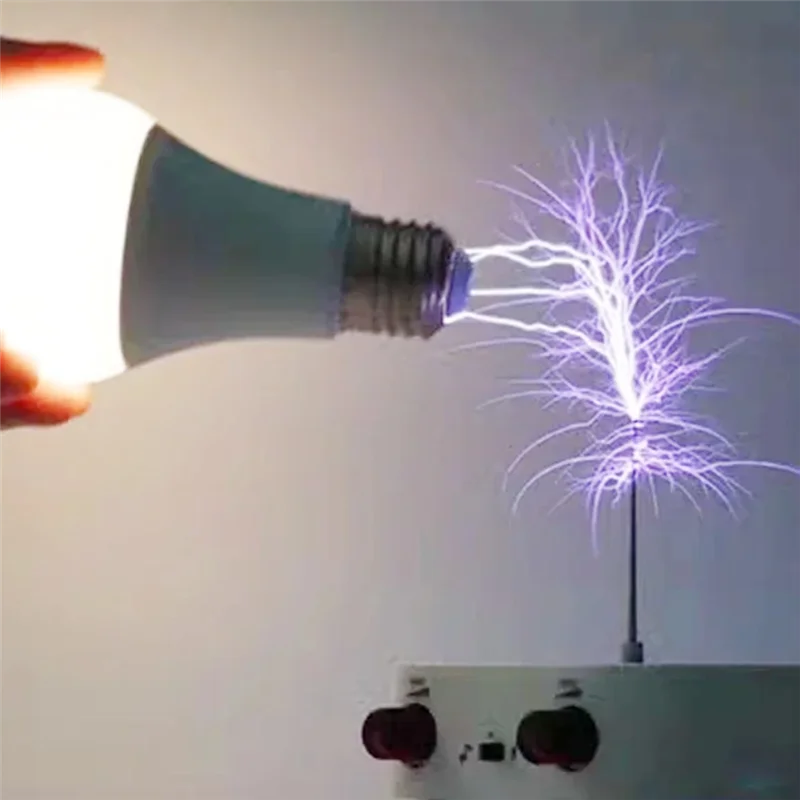 APPLIA-Bluetooth For Tesla Music Coil Touchable Artificial Lightning Spark Gap Bluetooth Arc Generator Experiment Model US Plug