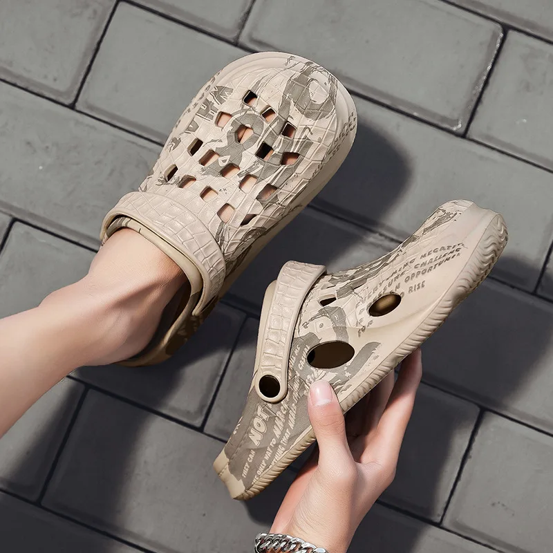 EVA Soft House Slippers Beach Clog Shoes Sandals Platform Heels Women Kids Shower Shoe Indoor Summer Toe Wrap Home Slides Men