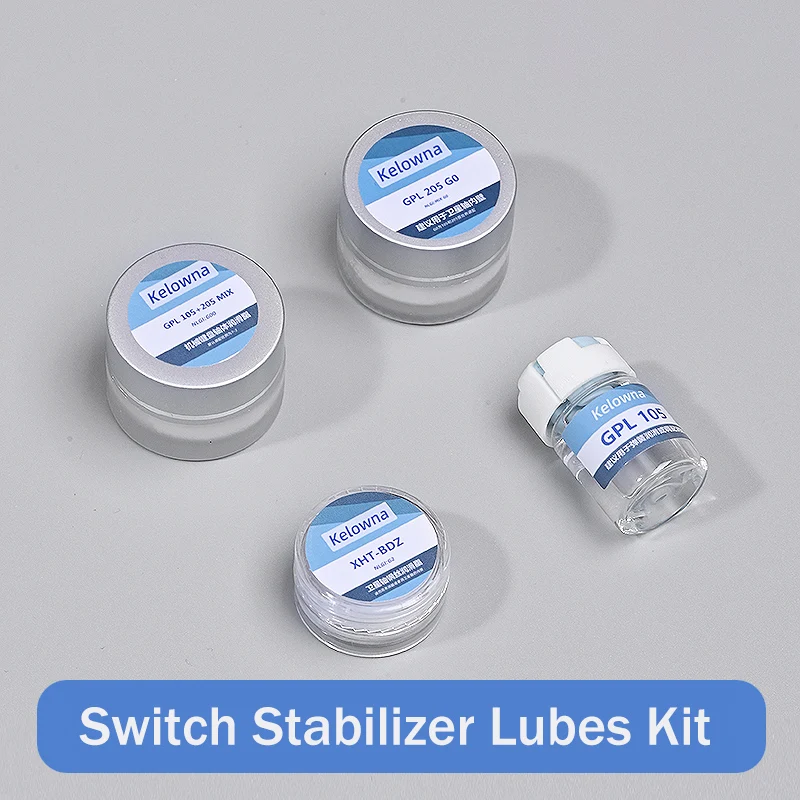 

Switch Lube GPL 105 GPL 205 Grease oil Switches For Mechanical Keyboard Switches Stem Spring Lubricant Stabilizer Lubricating Ki