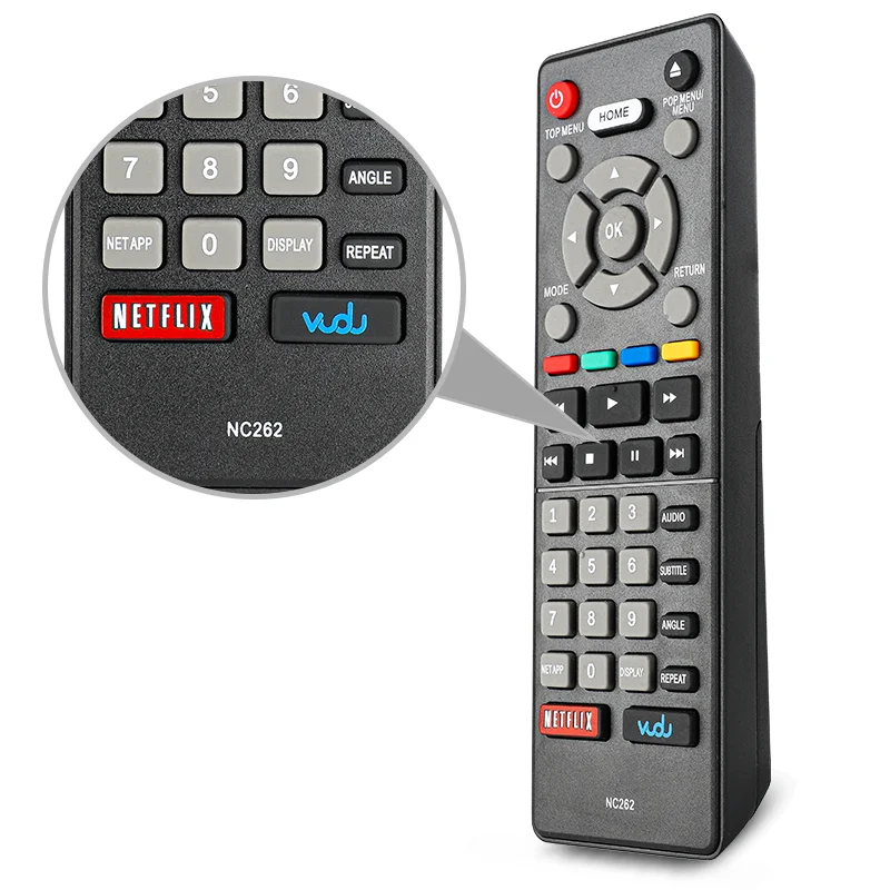 Пульт дистанционного управления ANC262 для Magnavox, совместимый с Magnavox Blu-Ray BP5320/F7, MBP5320F, MBP5320, MBP5320F/7F, заменяющий оригинальный пульт.