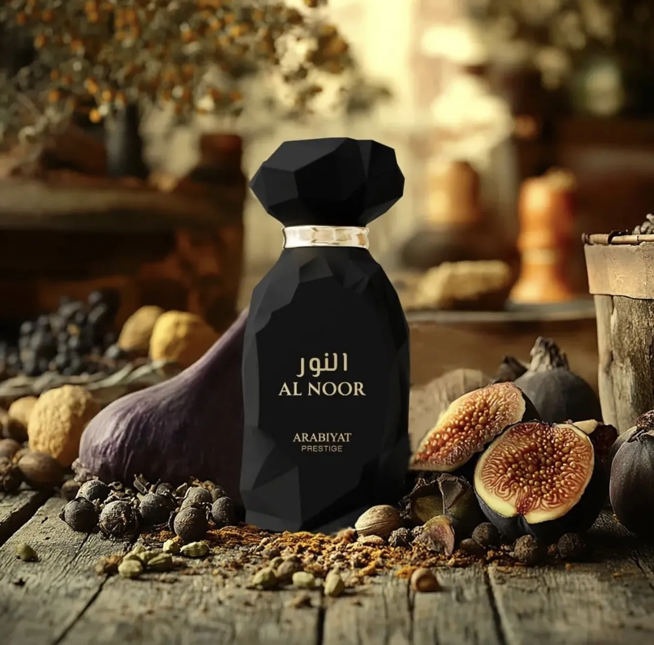 Al noor eau de parfum unisex 100 ml arabic prestige |    Spiced with wood, vanilla and leather