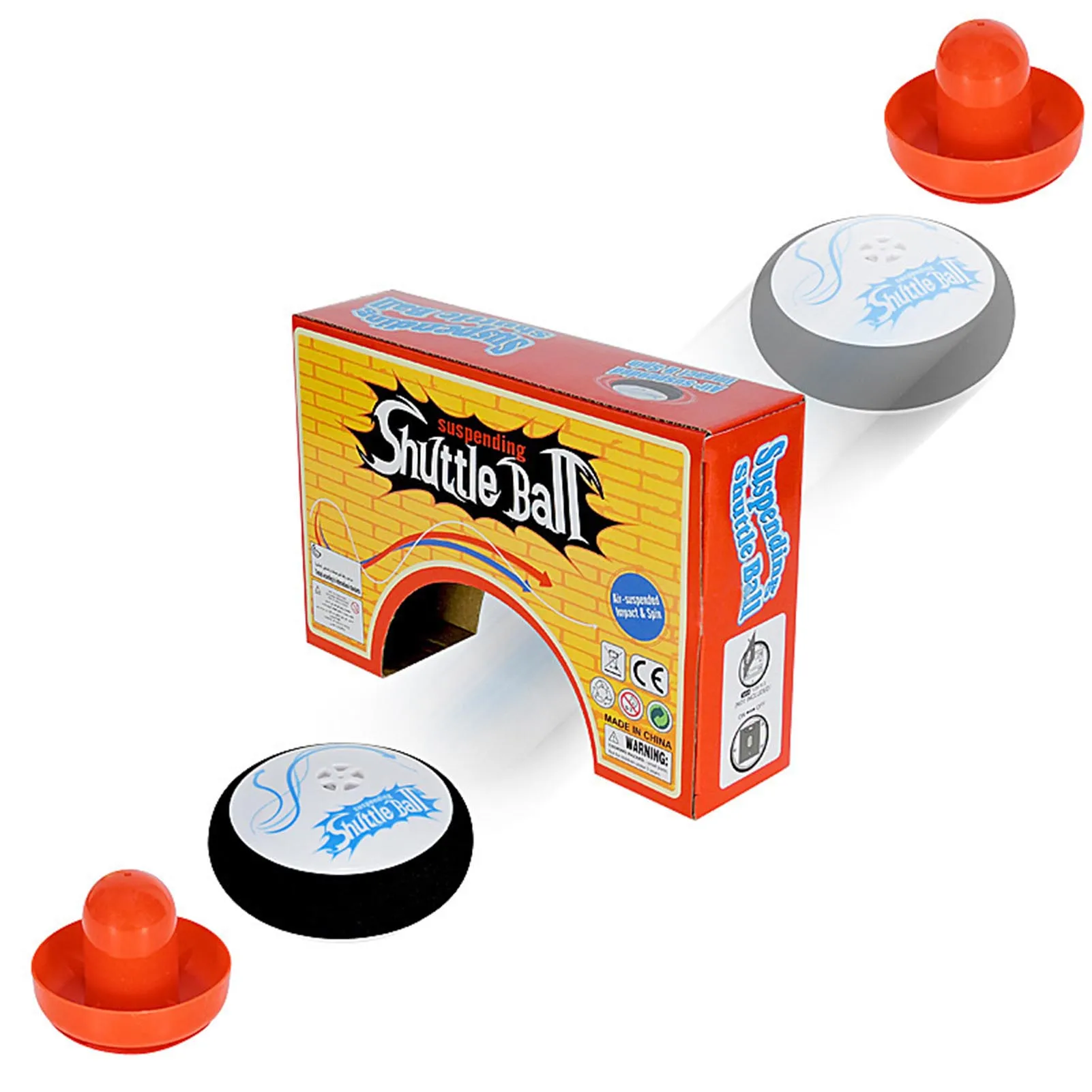 Air Hockey Pucks Mini Electric Floating Hockey Novelty Tabletop Hockey Hover Puck for Children Hockey Board Game Toy Gift