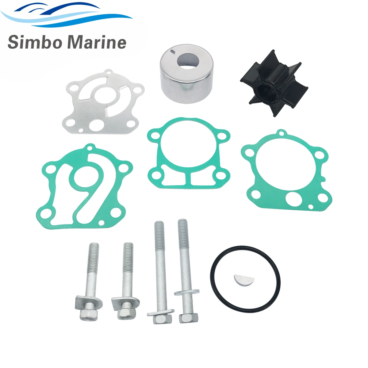 692-W0078-02-00 692-W0078-A0-00 Water pump impeller kit for Yamaha Outboard Motor 2-Stroke  60 70 75 80 85 90 HP Sierra 18-3370