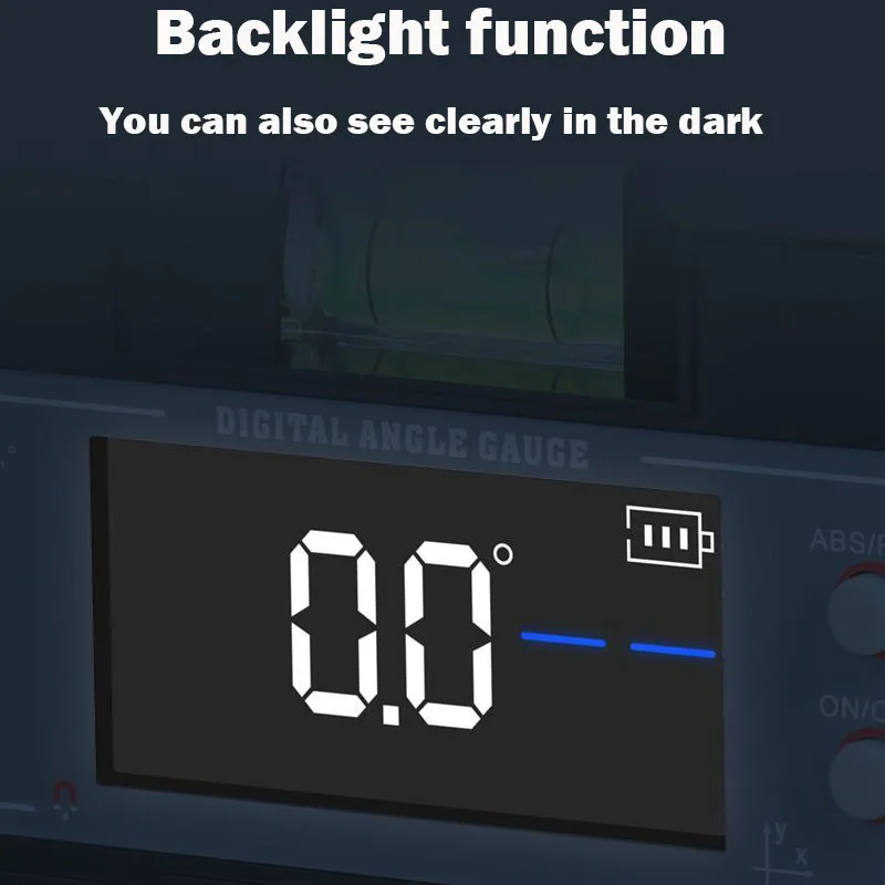 Digital Display Mini Level Professional Portable Spirit Level Professional Magnetic Angle Measurement Construction Work Tools