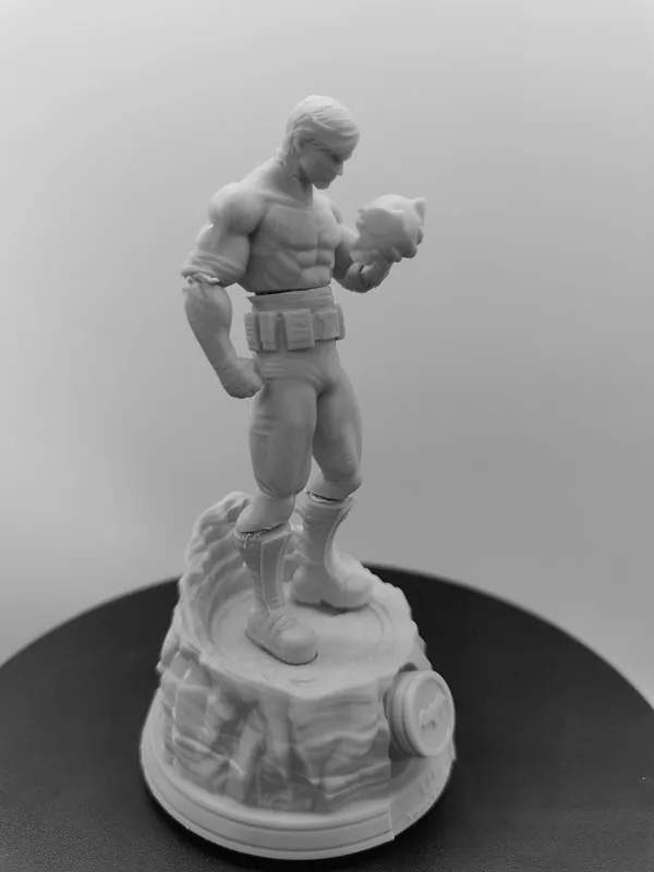 1/24 Scale 75mm Superhero Resin Model Building Kits Figurine Minis Boy Toys Die-casting Unassembled and Unpainted Hobby Diorama