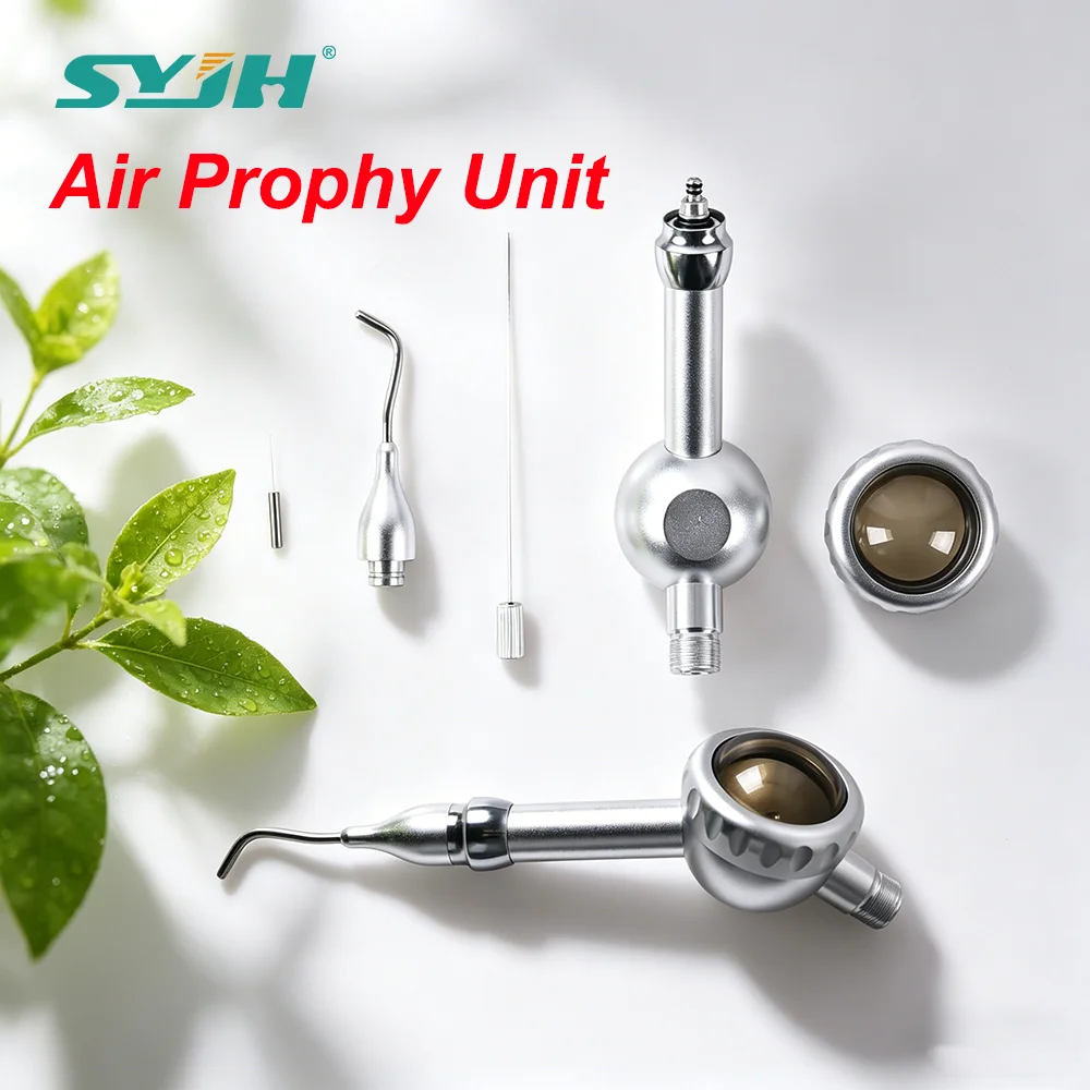 

SYJH Dental Air Prophy Unit 2/4 Holes Airflow Stain Removal For Dentistry Teeth Whitening Oral Hygiene Sandblasting Machine Tool