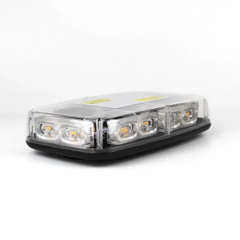 Imagem -05 - Luzes Estroboscópicas de Segurança de Emergência Luzes do Telhado Luz de Advertência de Perigo Led Piscando Barra de Luz Montagem Magnética para Carro e Caminhão 48 Leds 12v 24v