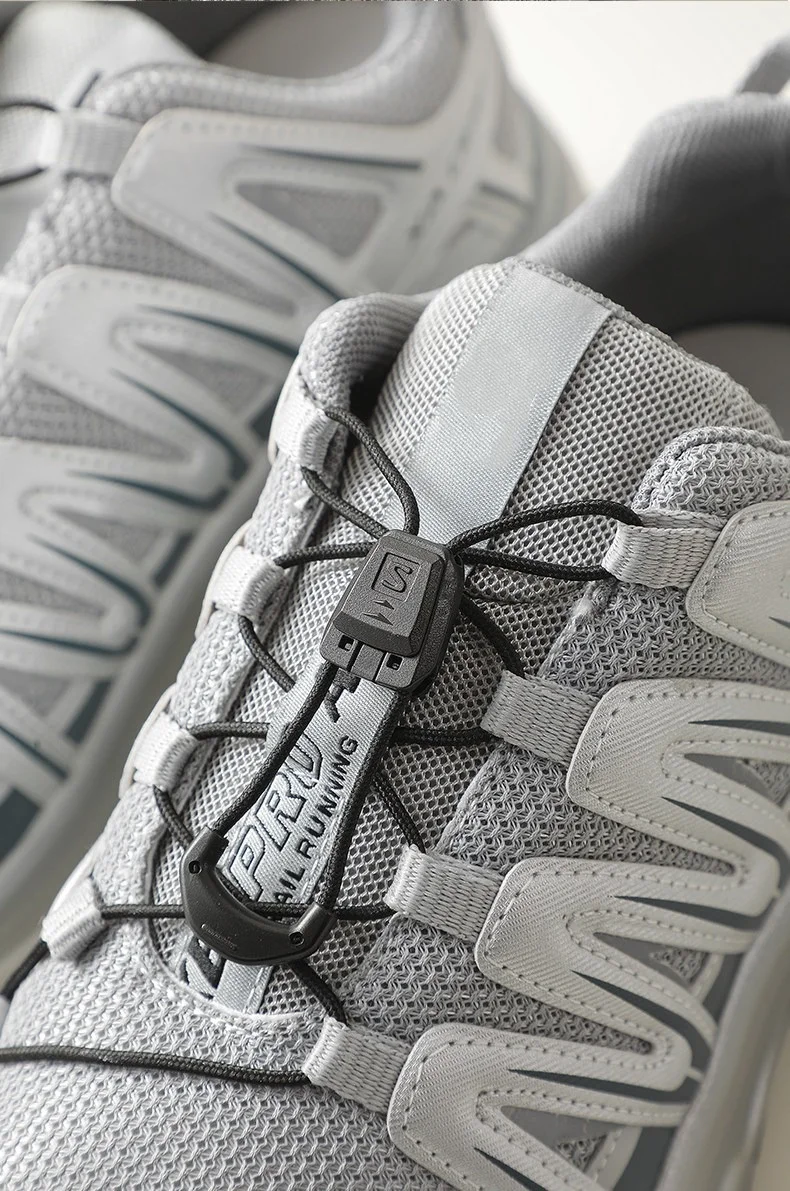 Laufschuhe mit elastischen Schnürsenkeln, atmungsaktivem Mesh-Material, sportliche Sneaker für Damen und Herren, bequeme Schnürsenkel für Outdoor-Wanderungen. – Detail 8
