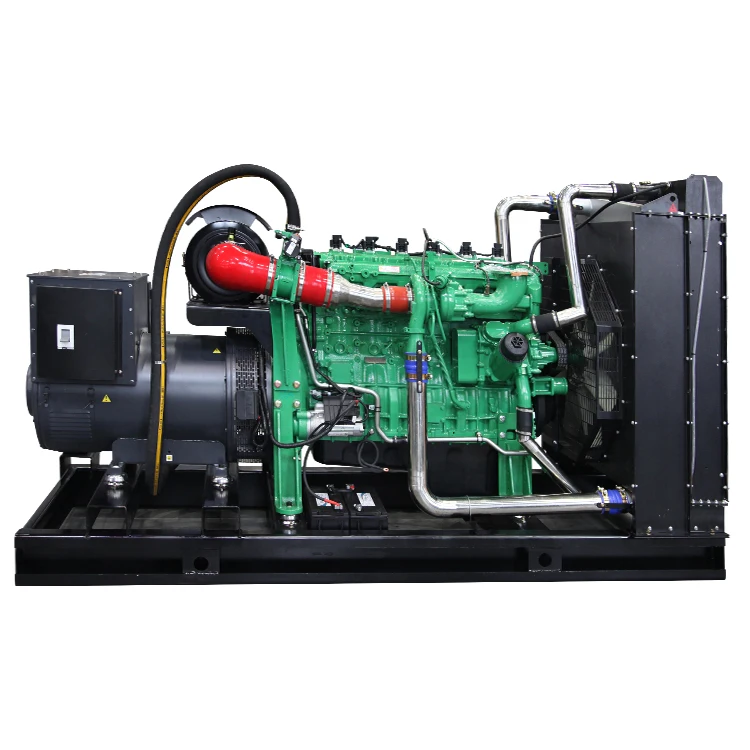 High Quality natural gas 20kw 30kw 50kw open type 4 cylinder   generator