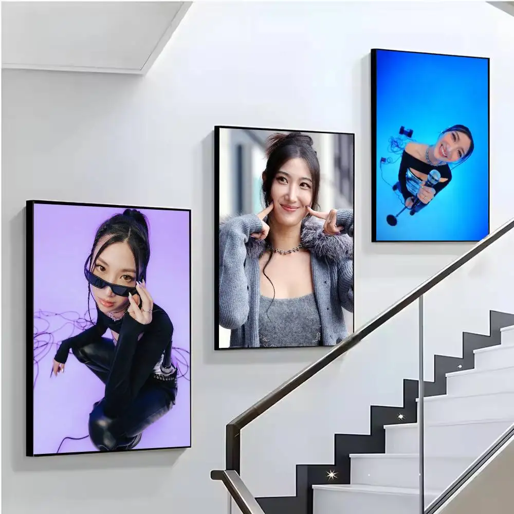 KPOP Singer E-EJAE Golden  Poster HD Self Adhesive Waterproof Wall Art Ideal for Home Office Dorm Gift - view 4