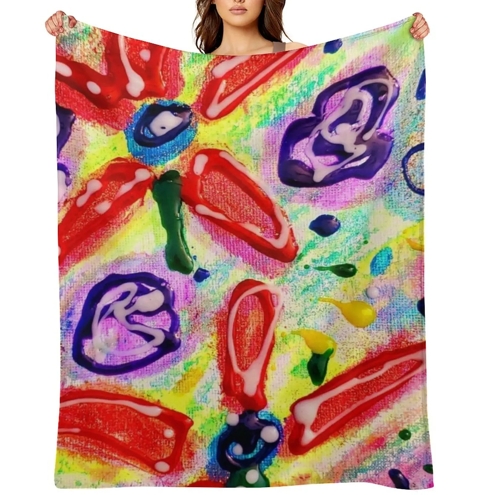 

Flowers of Glass Throw Blanket Baby blankets and throws Soft Plaid Weighted Blankets