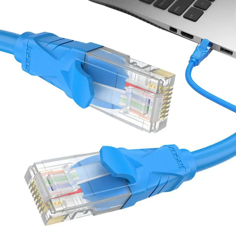 Universal Pure Copper Network Cable, Unshielded Network Cord, Transmissão de dados estável, Network Connection Suprimentos para a escola