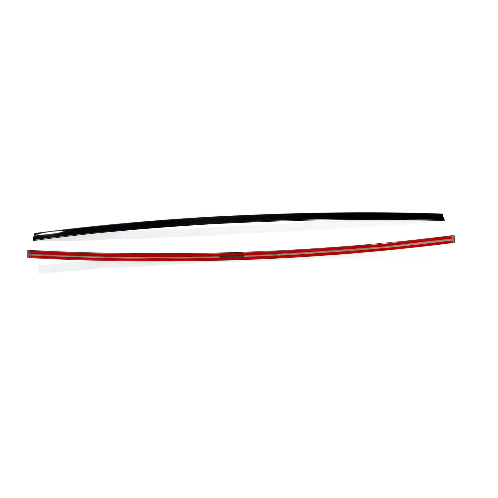 

14PCS Exterior Window Trim Strip Cover Gloss Black Door Frame Molding Seal Styling Weatherstrip For Toyota Highlander 2013-2019