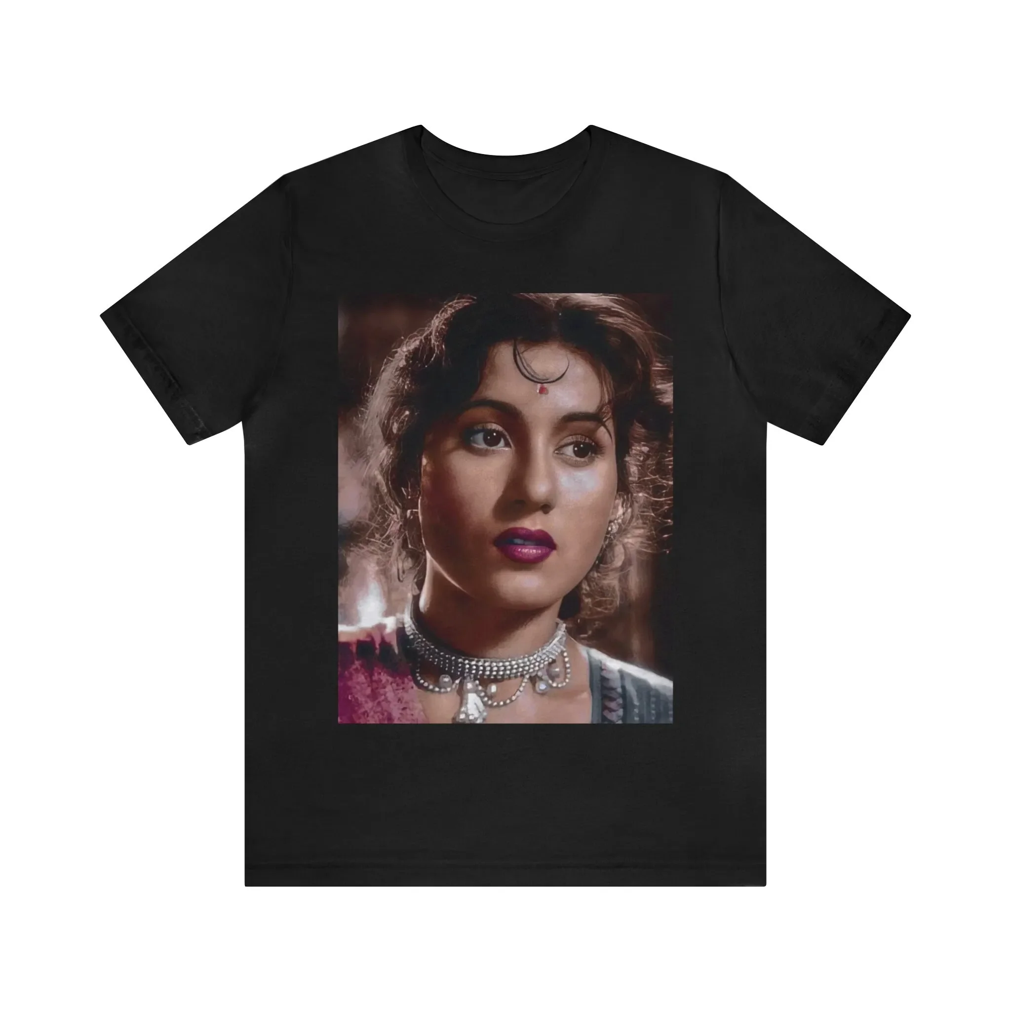 Bollywood Legend Madhubala Unisex Jersey Short Sleeve Tee T-shirt