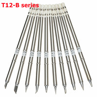 New T12 B/B2/BC1/BC2/BC3/BC4/BCF1/BCF2/BCF3/BCF4/BL Soldering Iron Tips For Soldering Rework Station