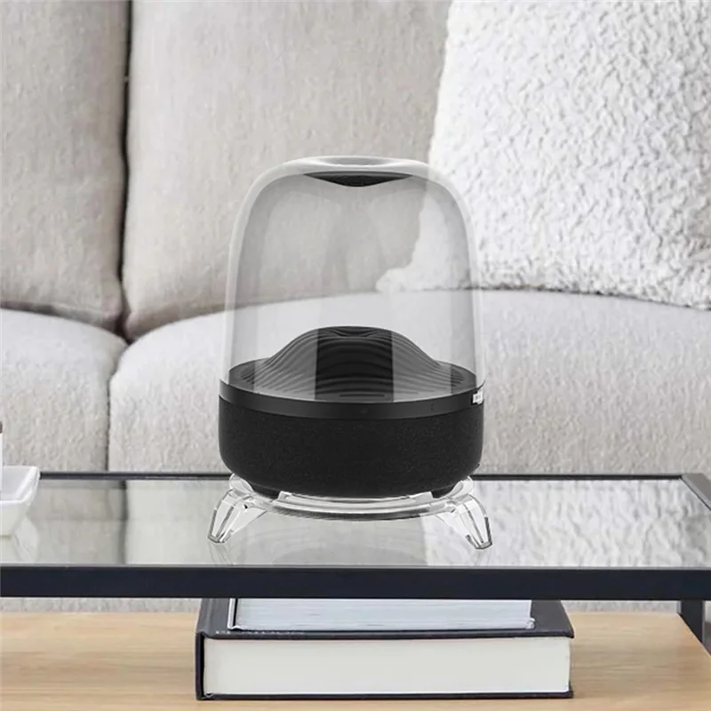 

N11R Acrylic Desktop Speaker Stand For Kardon Aura Studio 3/4 Gen Stand Speaker Stand Base Support Bracket
