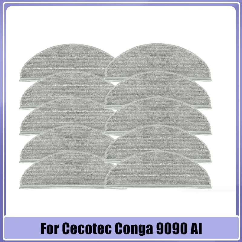 Mop Cloth Wipe Rag For Cecotec Conga 9090 AI Robot Vacuum Cleaner Spare Part Mop Rag  Accessories Replacement Parts