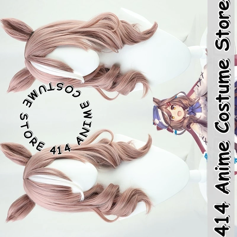 

Game & Anime Tosen Jordan Cosplay Wig Uma Musume Pretty Derby Heat-Resistant Fiber Synthetic Hair