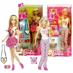 Original Mattel Barbie Dream Series Doll Love Paul Frank Love Dentist Prom Princess Toys for Girls Educational Props Collection