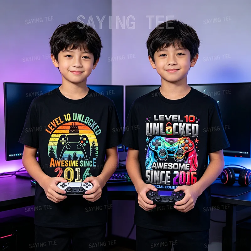 2016年からレベル10をクリアしたビデオゲーマー向けの素晴 - Esports Gaming Shirts のレビューと価格