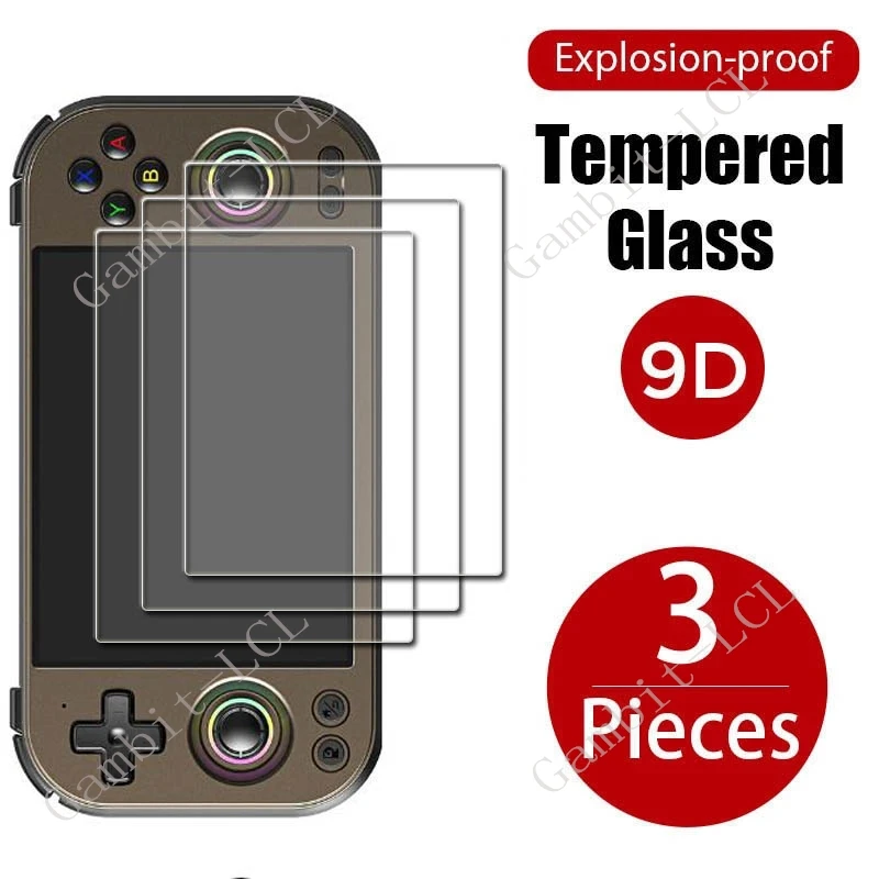 

3PCS 9H HD Tempered Glass For Anbernic RG477M 4.7Inch GameHero ON AnbernicRG477M RG 477M Games Screen Protector Cover Film