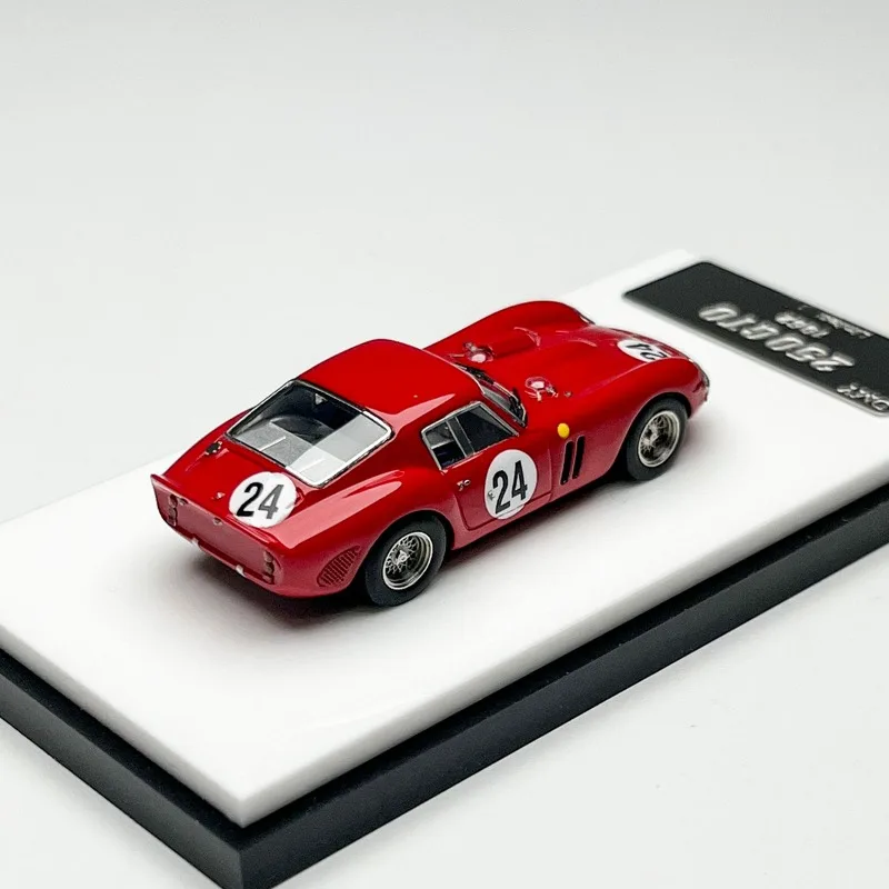 รถโมเดล DMY 1/87 250 GTO ปี 1962 รุ่นลิมิเต็ด 66 ชิ้น ผลิตจากเรซิ่นและโลหะหล่อขึ้นรูป ของสะสมสำหรับเด็กผู้ชาย ของขวัญคริสต์มาส