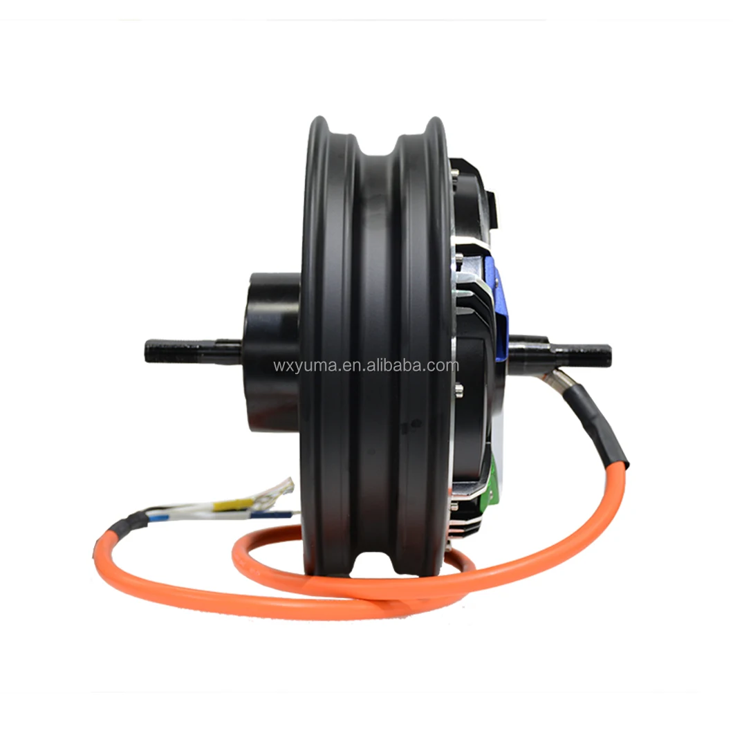 Ymmotor Factory Price 10Inch GT 2000W Waterproof IP67 Electric Motorcycle DC Racing Motor
