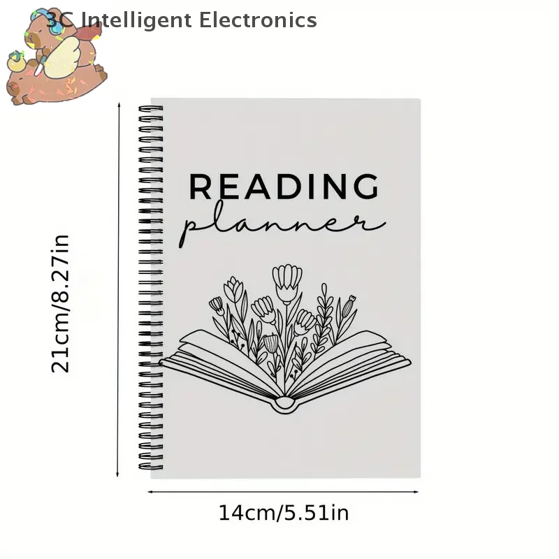 Reading Plan, Reading Book Review Plan, Book Review Log, Monthly Reading Log Librarian Gift, Bookworm Gift