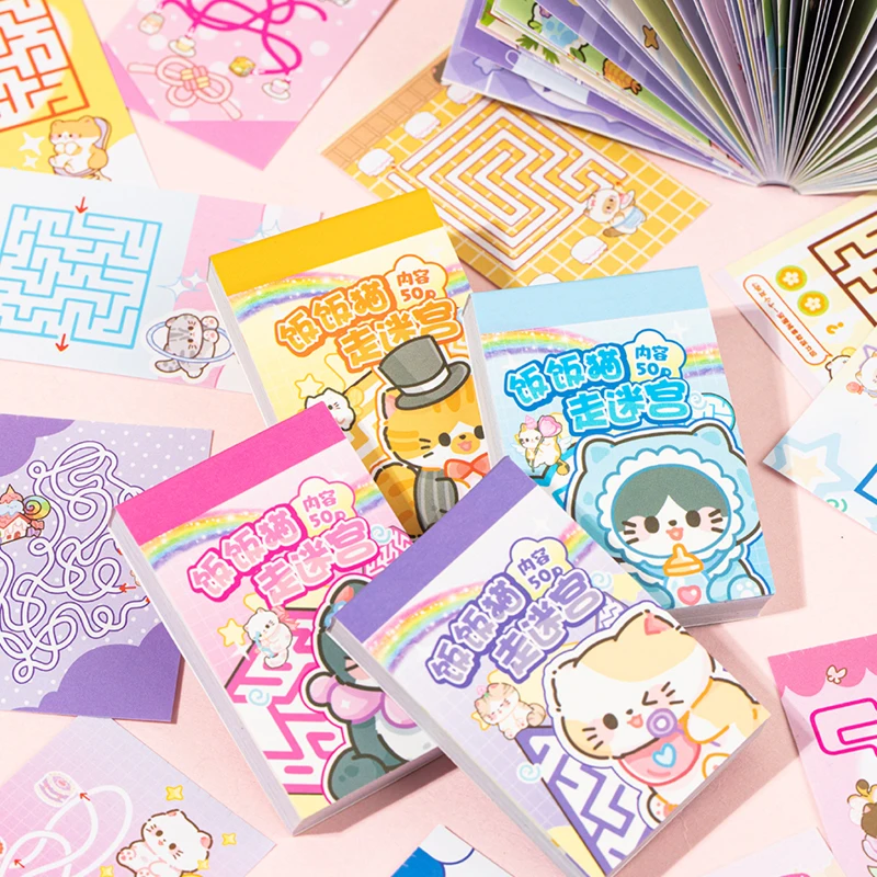 

200 шт., наклейка «Кошка ходит лабиринт Doudou», книга, материал для справочника, коллаж, сделай сам, блокнот, альбом для ноутбука, стеклянная бутылка, открытка