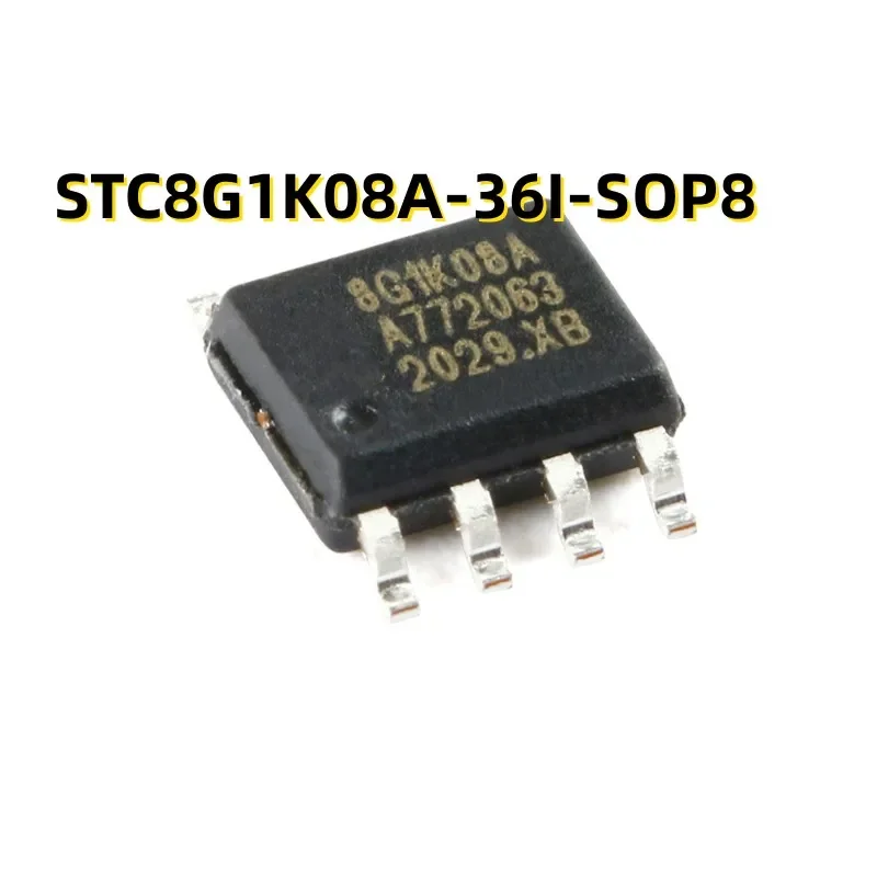 10PCS  STC8G1K08A-36I-SOP8