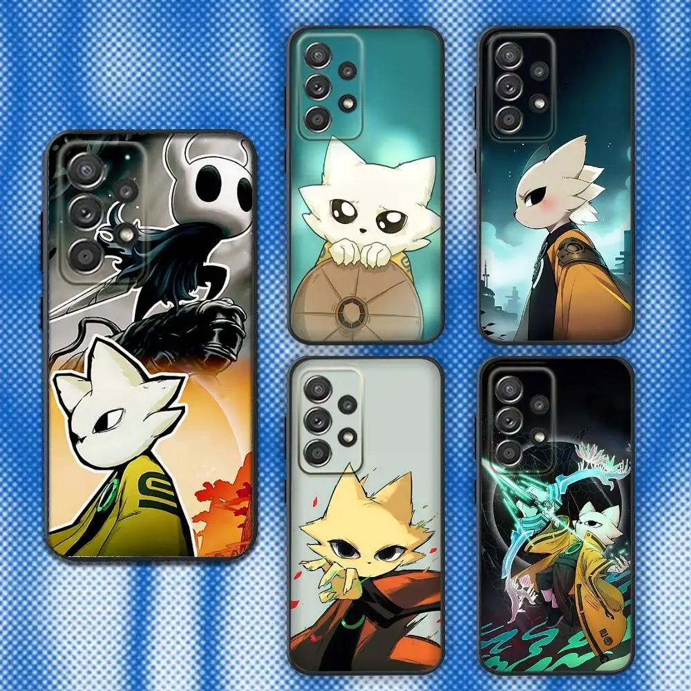 

N-Nine Sols-S Game Phone Case For Samsung S25,S24,S21,S22,S23,S30,Ultra,S20,Plus,Fe,Lite,Note,10,9,5G Black Cover