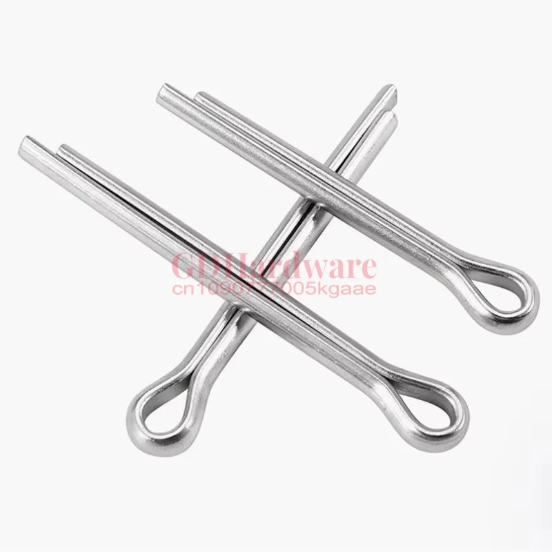 304 Stainless Steel GB91 M1 - M10 U Shape Type Spring Cotter Pins Hair Pin Split Clamp Open Elastic Clip for Car