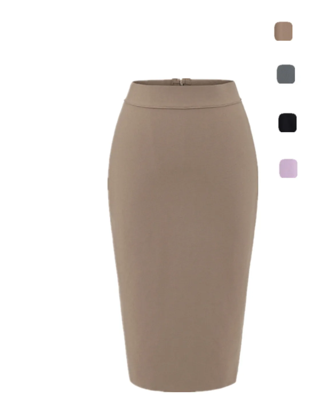 

American Sle High Waist Wrap Versatile Profional Color Skirt Sexy Bodycon Commute Trendy Street Sle Skirt