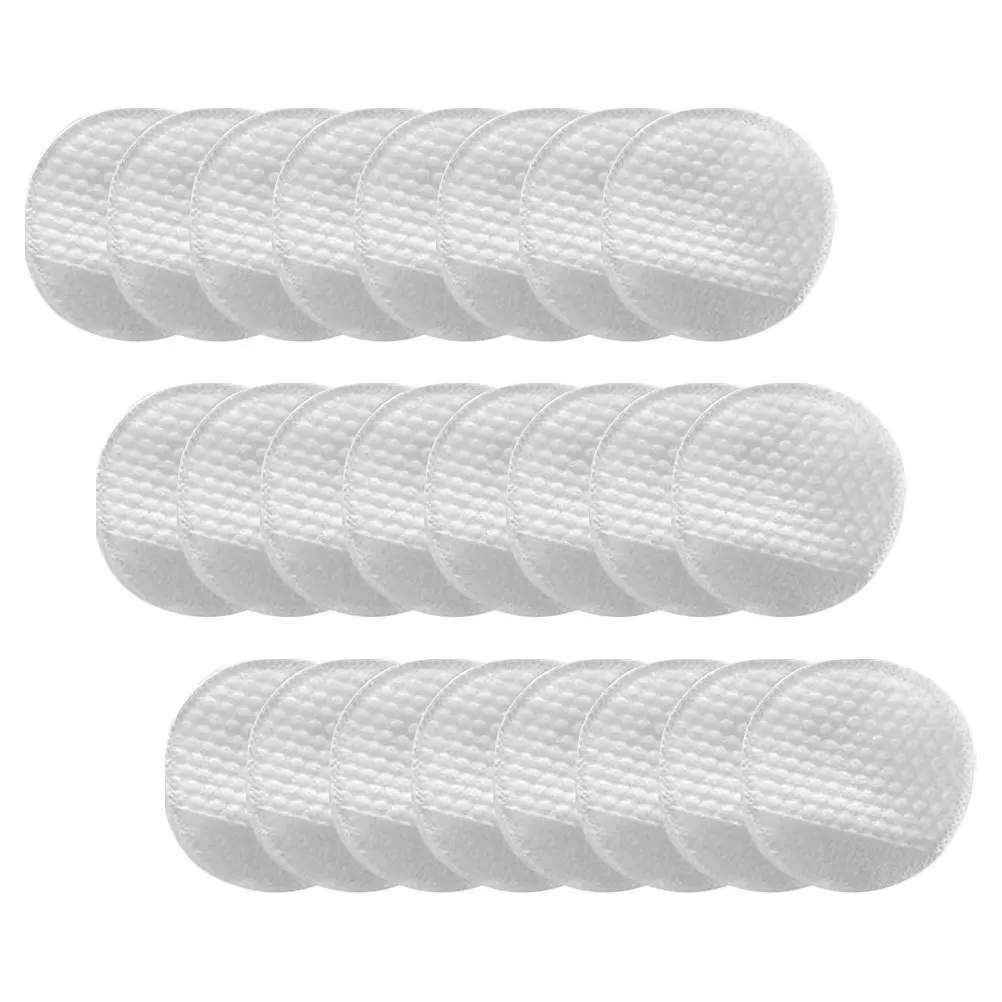 120 قطعة من وسادات مزيل المكياج ذات الملمس اللؤلؤي على الوجهين، جولات ناعمة خالية من الوبر لتنظيف الوجه للبشرة الحساسة