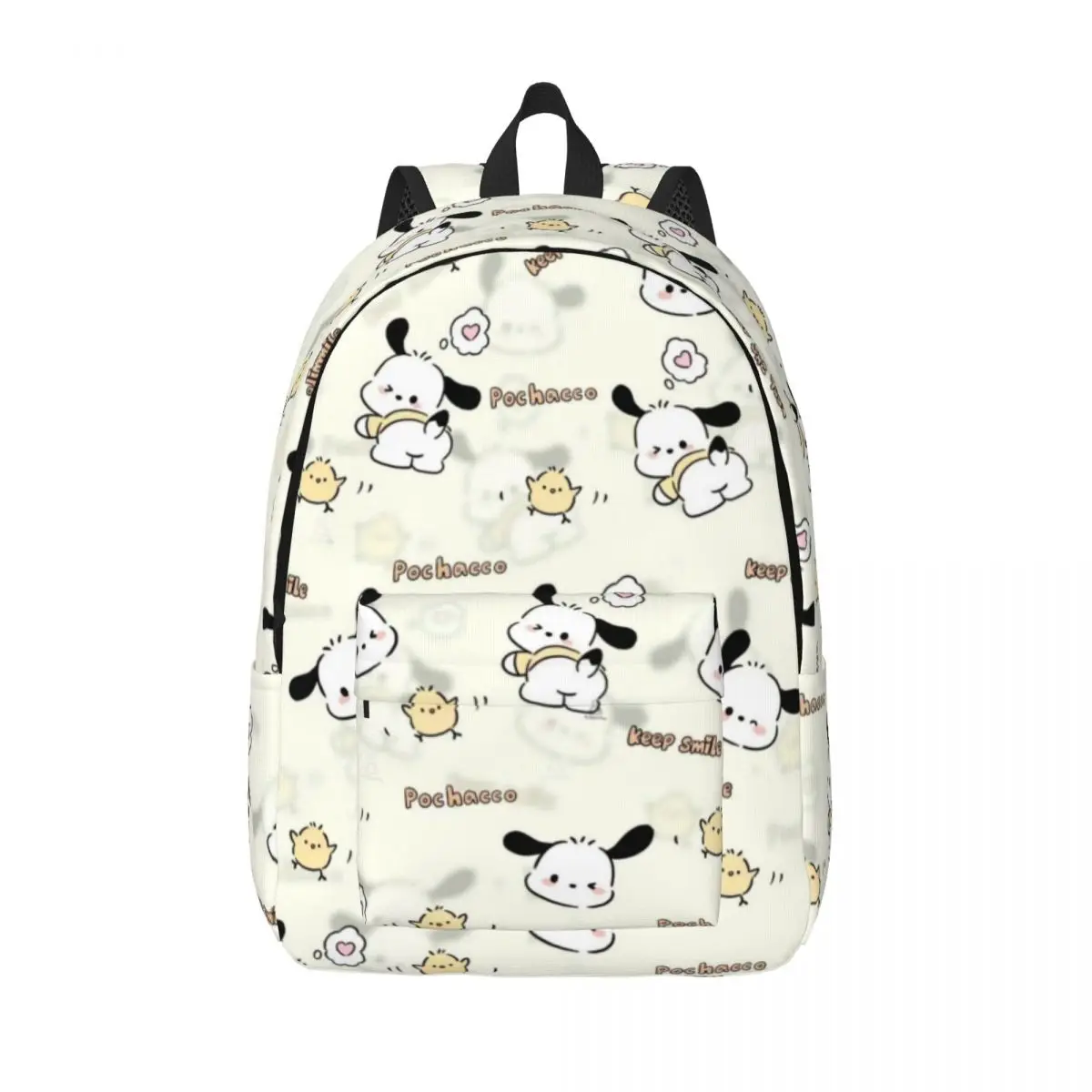 Pochacco Printed Lightweight Casual Schoolbag For School, Outdoor, Shopping, Office 15in 17in