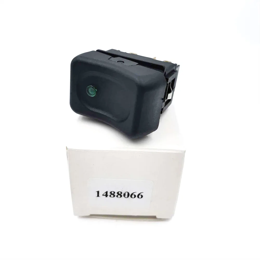 For Scania 2/3/4  Truck Electric Power Window Lifter Control Switch Single Push Button 1488066 1434808 838-88066 353621